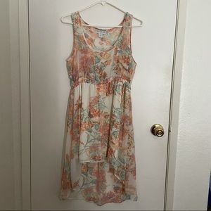 Cotton On floral high low dress